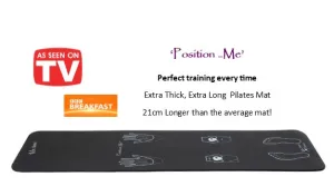 AlignMaster Pro Pilates Mat - Extra Long & Extra Thick