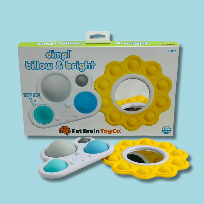Dimpl Billow & Bright - Infant Popping Toy - Ex Display