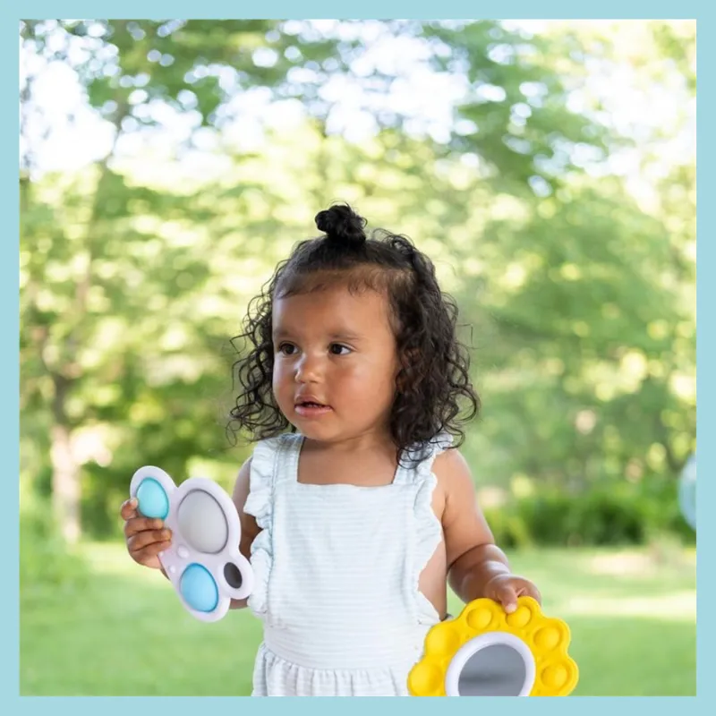 Dimpl Billow & Bright - Infant Popping Toy - Ex Display