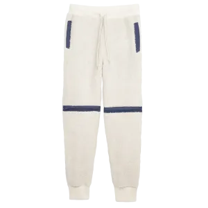 Nats Fleece Zip-Off Trouser - Ivory / Navy
