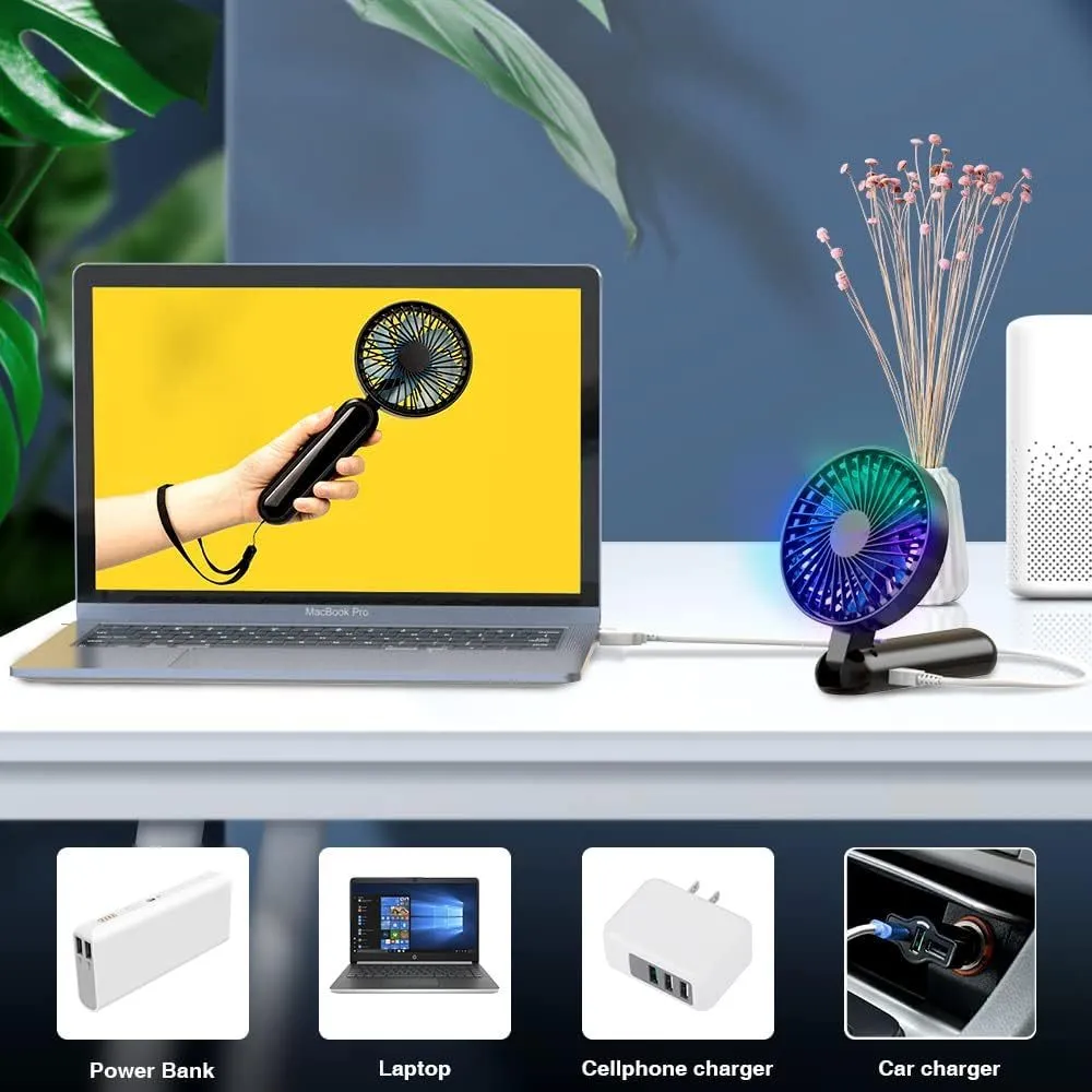 Portable HandHeld Fan Personal USB Hand Fans