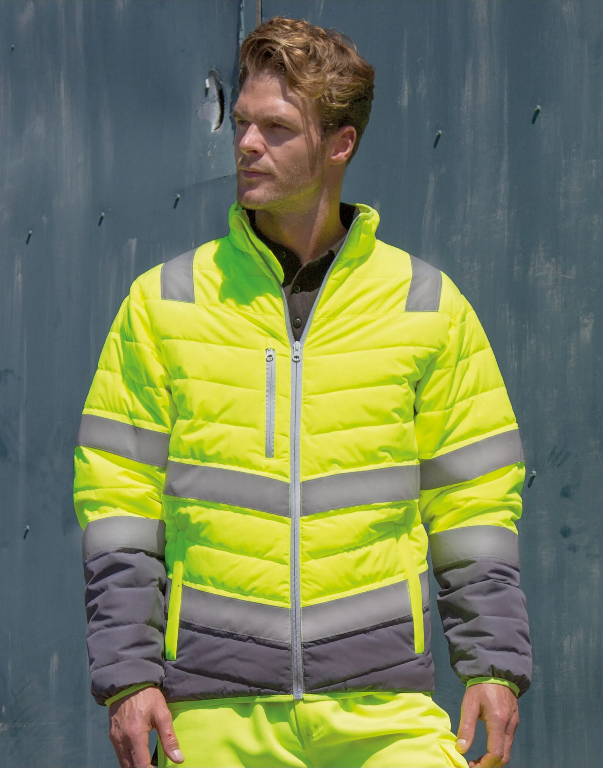 R325M Result Safeguard Mens Safety Jacket