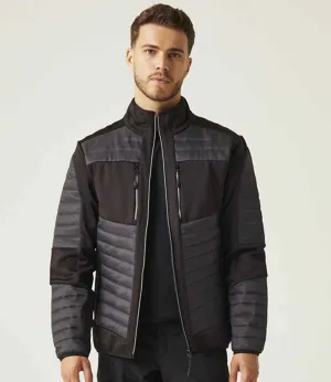 Regatta E-Volve Unisex Thermal Hybrid Jacket | Ash/Black