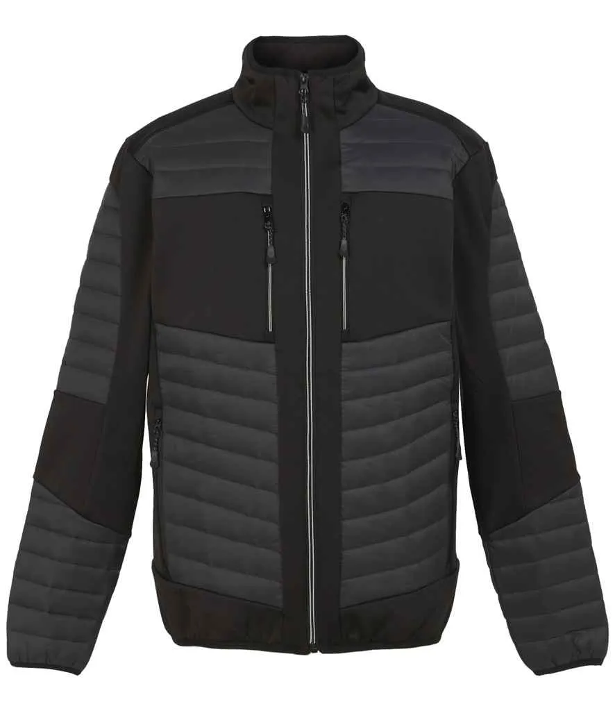Regatta E-Volve Unisex Thermal Hybrid Jacket | Ash/Black