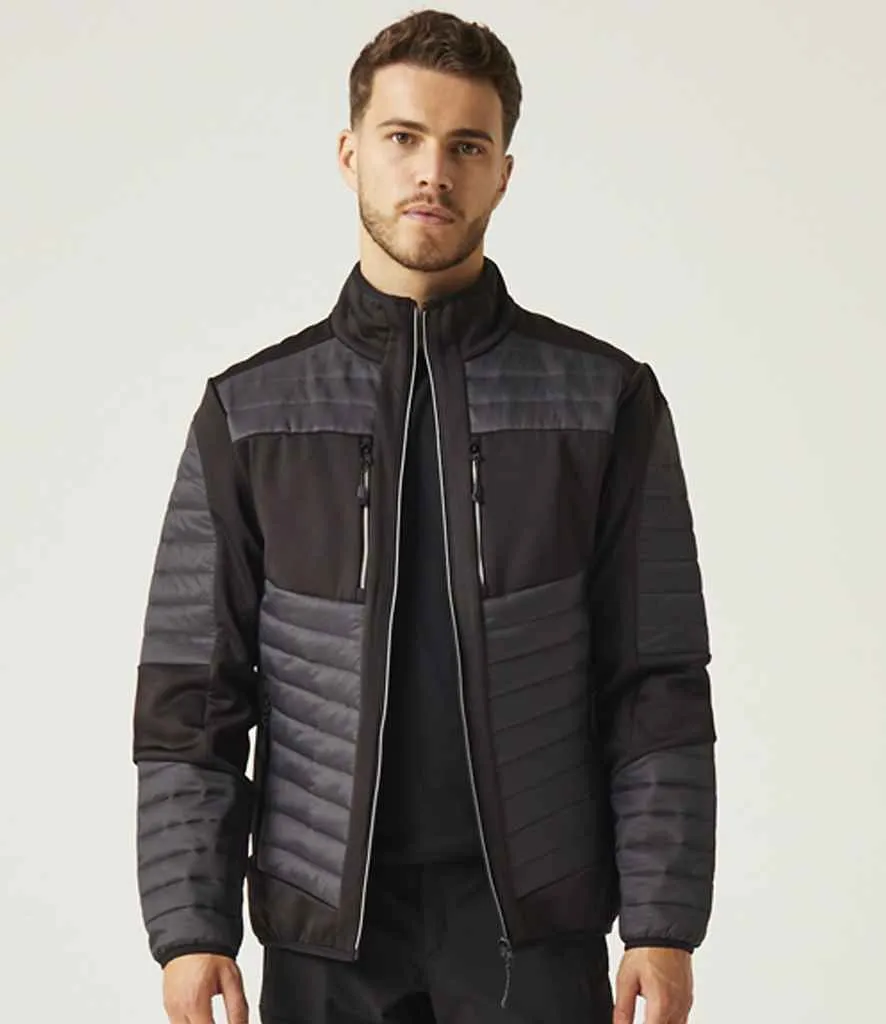 Regatta E-Volve Unisex Thermal Hybrid Jacket | Ash/Black