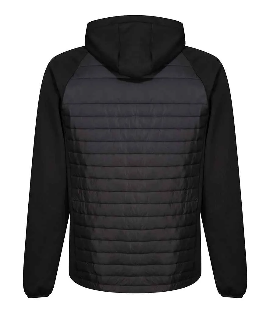 Regatta Navigate Hybrid Jacket | Black/Classic Red