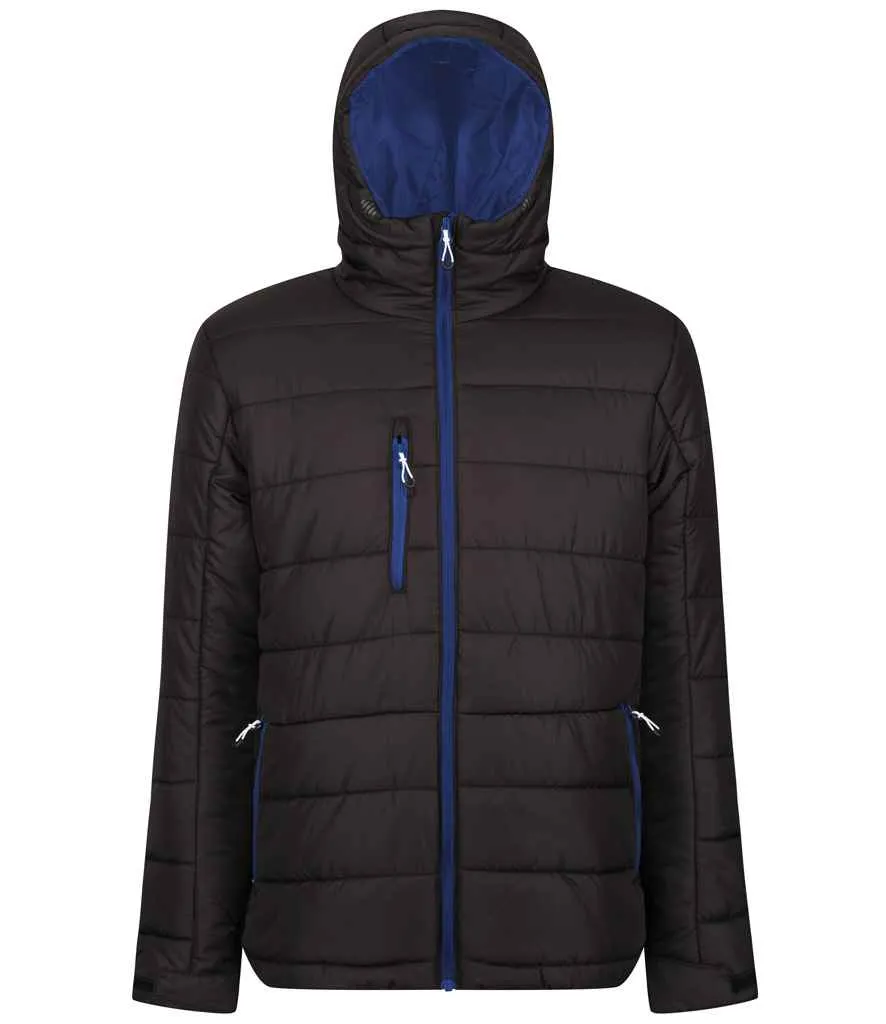 Regatta Navigate Thermal Jacket | Black/New Royal Blue