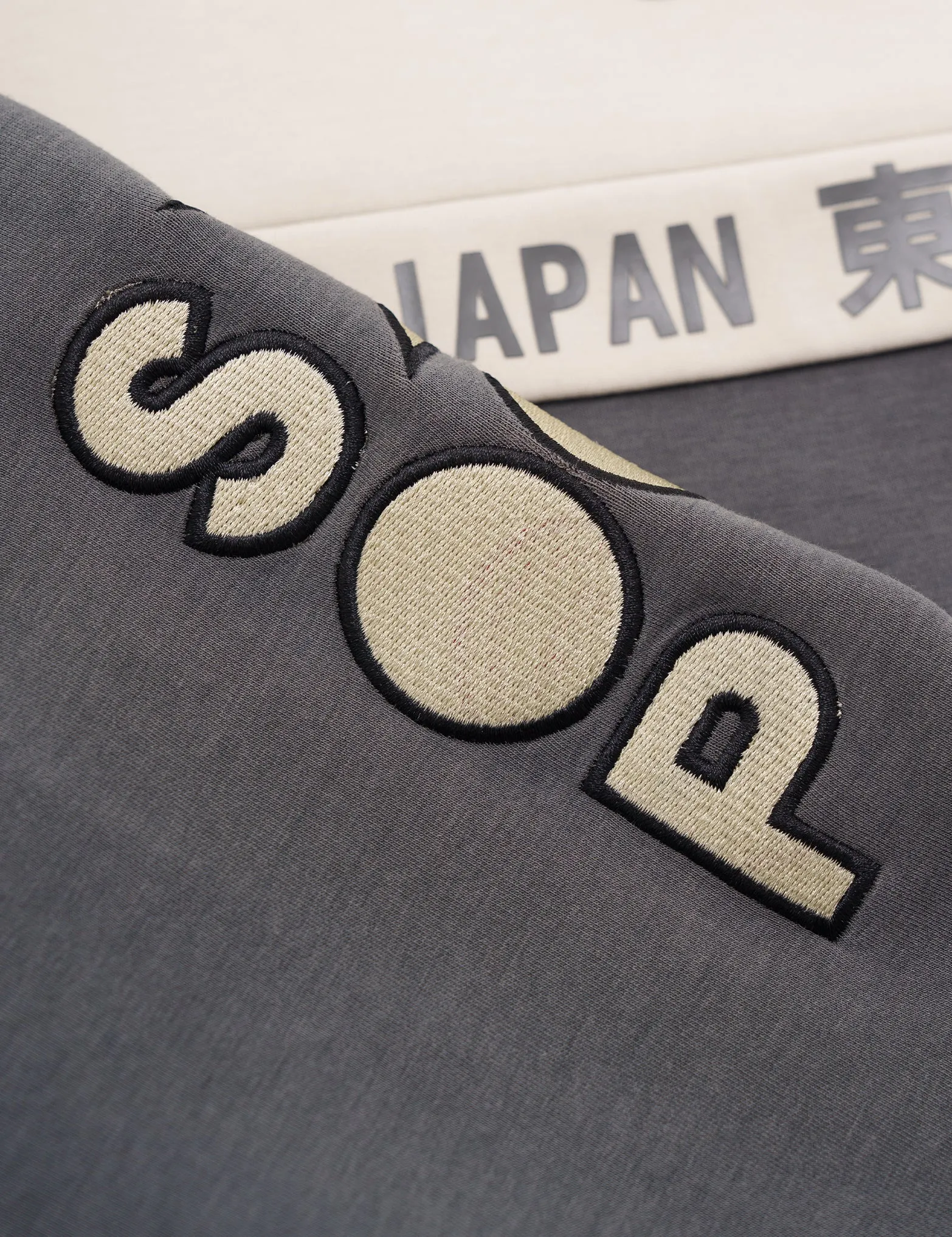 SKOOP® Ryuu Varsity Jacket Warm Cement