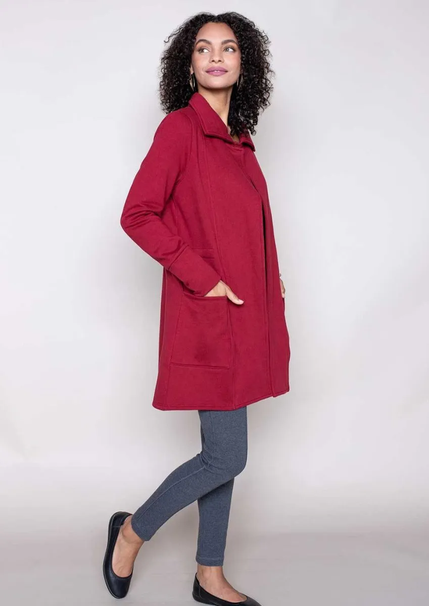 Urban Coat in Cherry